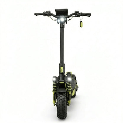 VORTEX Z10 2x2 Connected Patinete eléctrico con APP. Con una potencia combinada de 4000W, doble suspensión, autonomía de hasta 65 km, Cumple con la normativa española de circulación