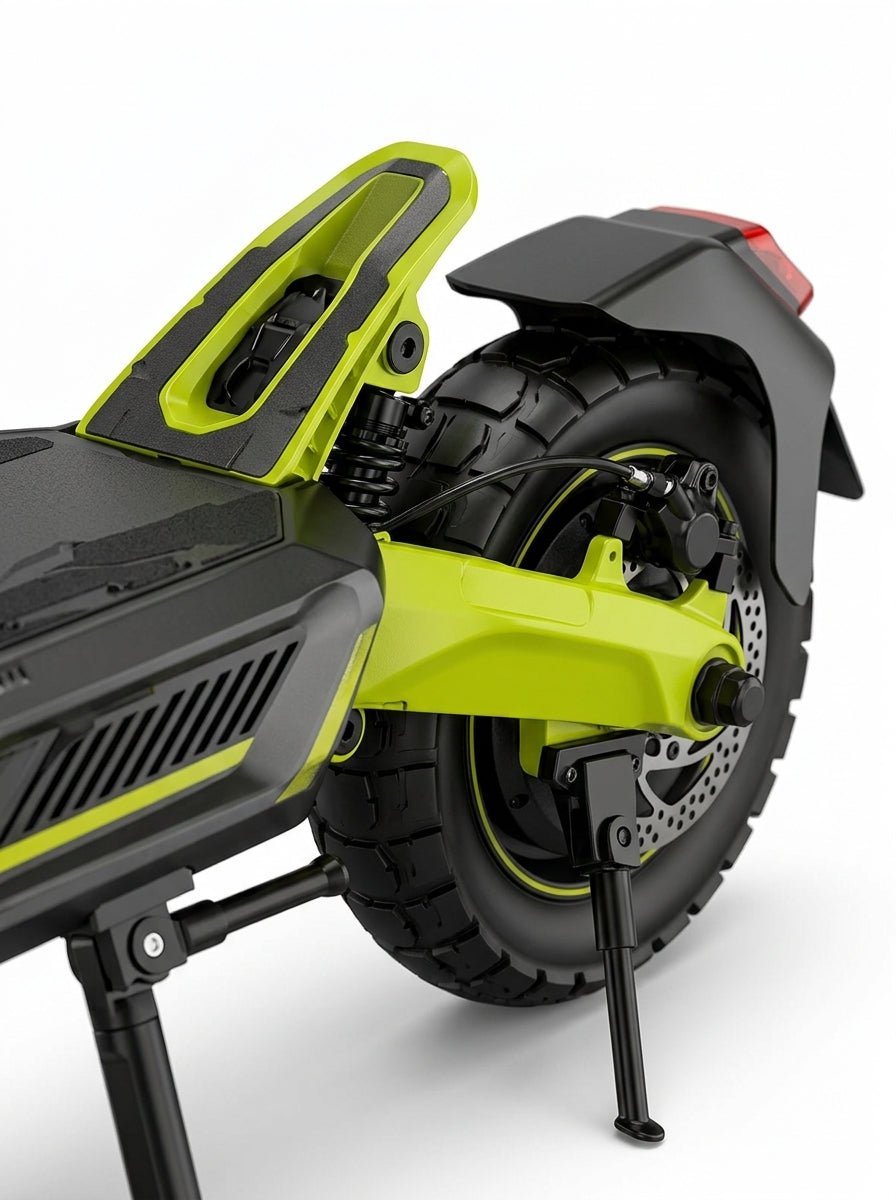 VORTEX X9 2x2 Connected Patinete eléctrico con APP. Con una potencia combinada de 1600 W, doble suspensión, autonomía de hasta 55 km, Cumple con la normativa española de circulación