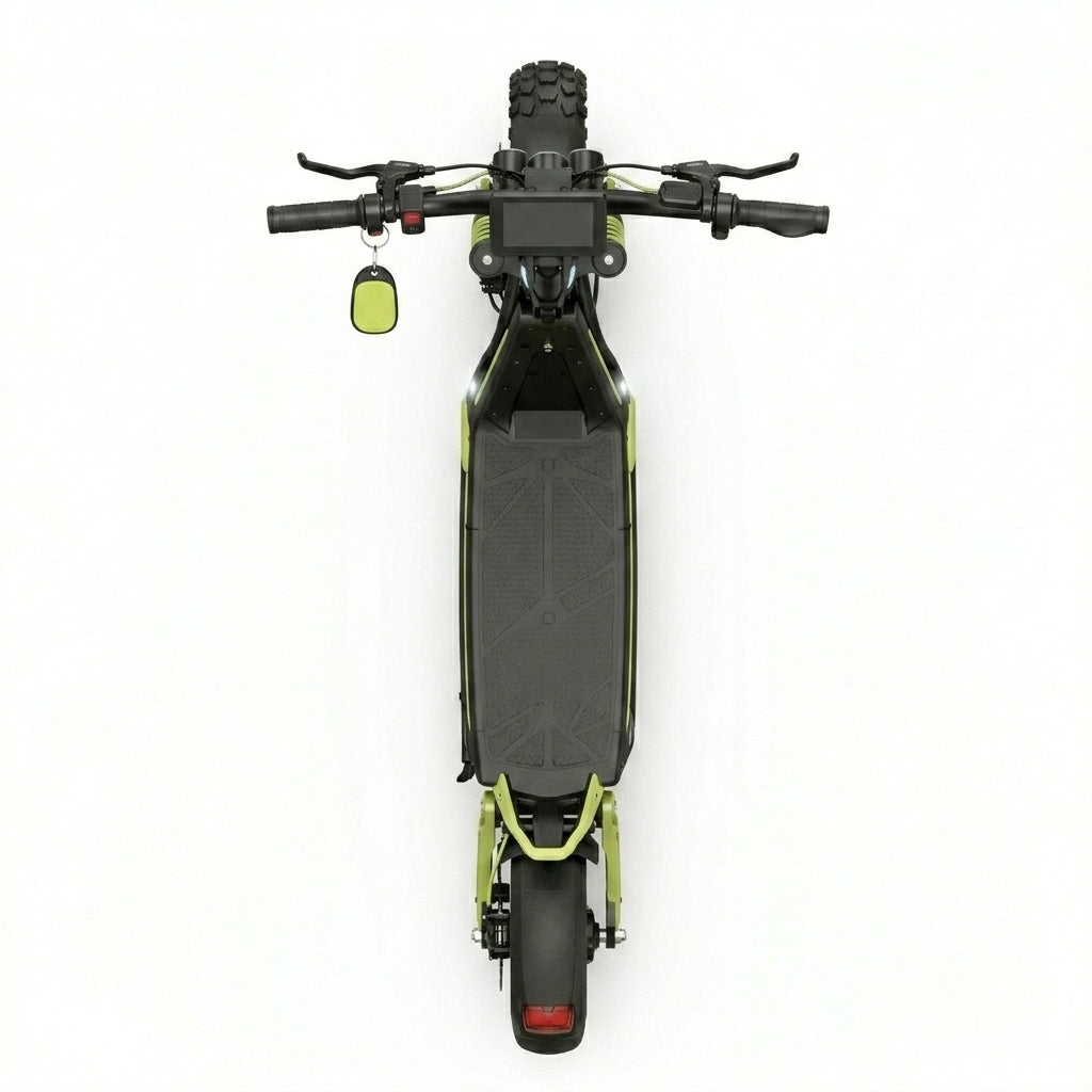 VORTEX Z10 2x2 Connected Patinete eléctrico con APP. Con una potencia combinada de 4000W, doble suspensión, autonomía de hasta 65 km, Cumple con la normativa española de circulación