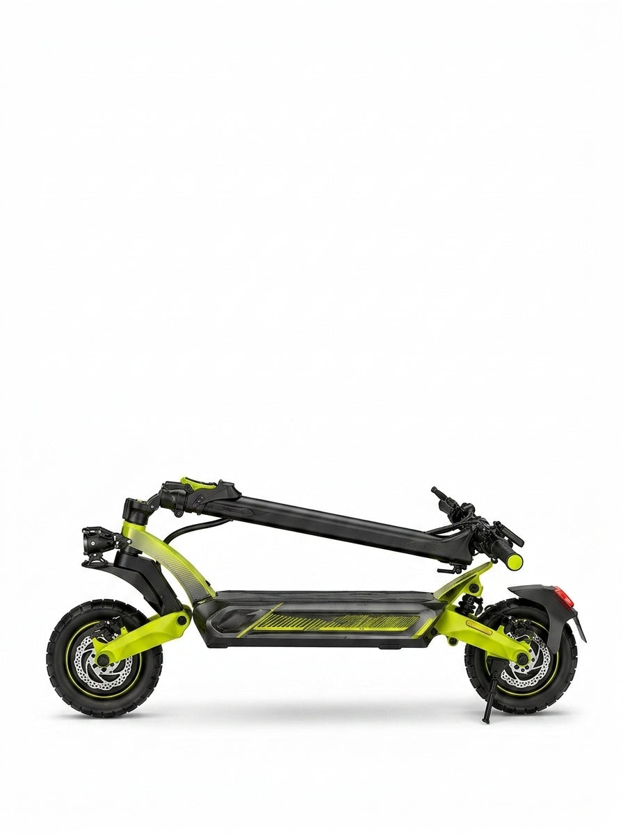 VORTEX X9 2x2 Connected Patinete eléctrico con APP. Con una potencia combinada de 1600 W, doble suspensión, autonomía de hasta 55 km, Cumple con la normativa española de circulación