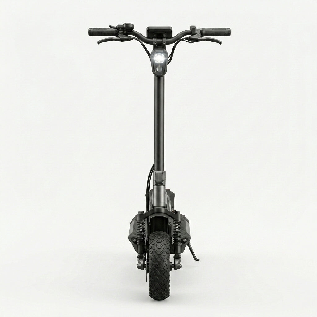 VORTEX Y8 2x2 Connected Patinete eléctrico con APP. Con una potencia combinada de 1000W, doble suspensión, autonomía de hasta 25 km, Cumple con la normativa española de circulación